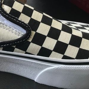 New Vans Black and White Checkerboard size 7.5